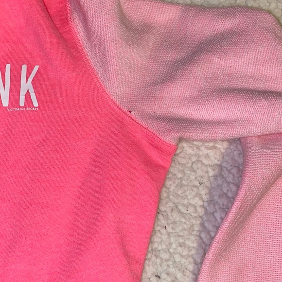 Vs Pink Quarter Zip Pullover - Picture 3 of 3